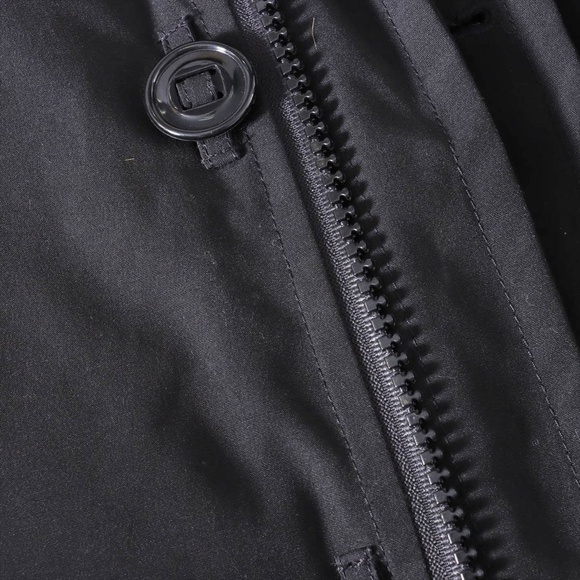 CANADA GOOSE Vancouver Down Jacket Small Black Authentic Men Used - Picture 12 of 14